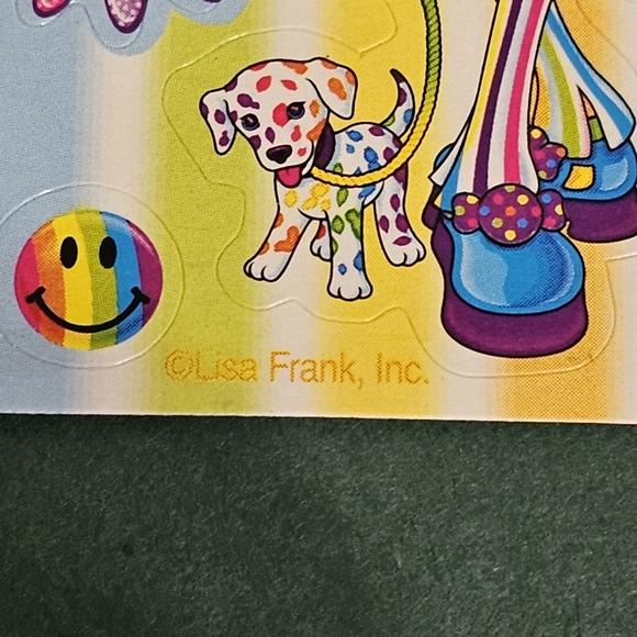 Lisa Frank Friends Forever Sticker Strip - 24 Stickers - Picture 7 of 12